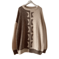 mohair Loose Knit pullover/F198