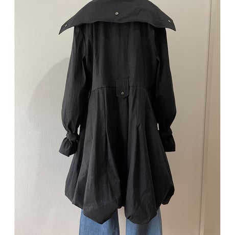 GILANI balloon zip up  coat  /F184