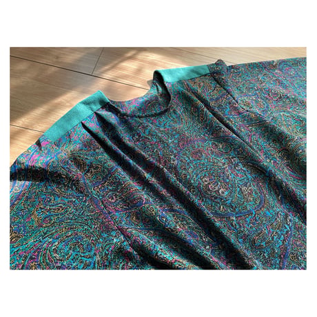 USA Vintage 80”s Anthony Sicari ペイズリートップス  /F029