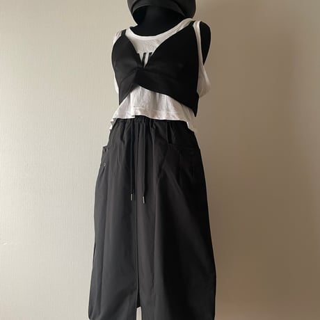 cocoon nylon skirt/F250