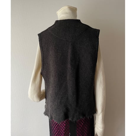 OSKA VIRGIN WOOL VEST /F226