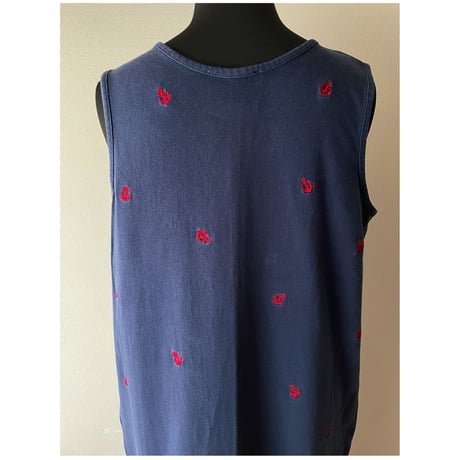 THE QUACKER FACTORY anchor cotton  dress /F122