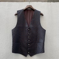 Jacquard Flower Vest/F257