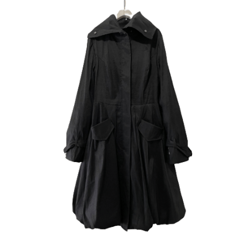 GILANI balloon zip up  coat  /F184