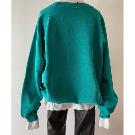 90's USA製 Hanes print sweat/F227