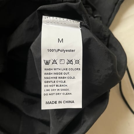 nylon  shirring zip-up tops/F264