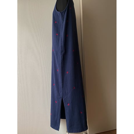 THE QUACKER FACTORY anchor cotton  dress /F122