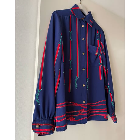 MELISA old chain blouse　/F066