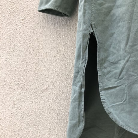 ヨーロッパ製　ヴィンテージ スイス軍　グランパシャツ　/F041