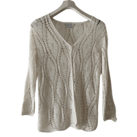 crochet vintage cardigan /F164