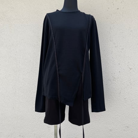 Diagonal Line Long Sleeve/F261