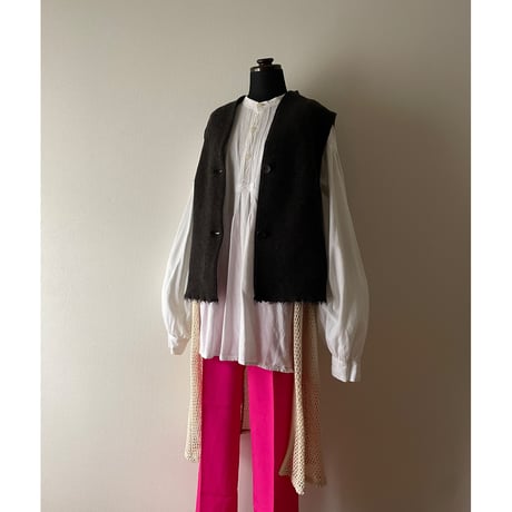 OSKA VIRGIN WOOL VEST /F226