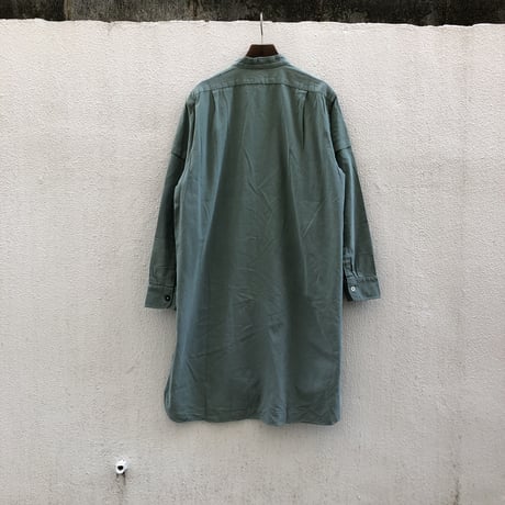 ヨーロッパ製　ヴィンテージ スイス軍　グランパシャツ　/F041