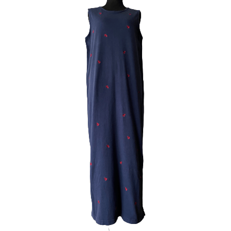 THE QUACKER FACTORY anchor cotton  dress /F122