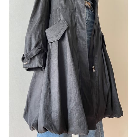 GILANI balloon zip up  coat  /F184