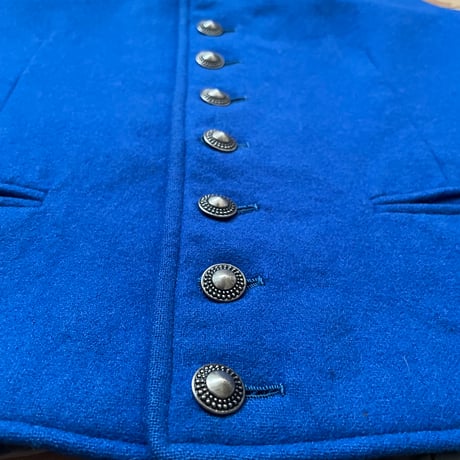 Royal Blue Vintage Vest/F270