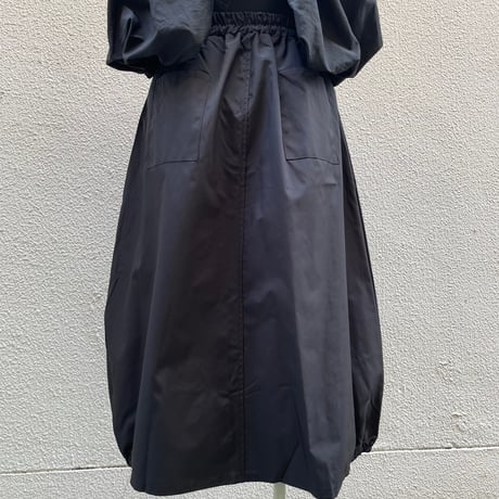 cocoon nylon skirt/F250