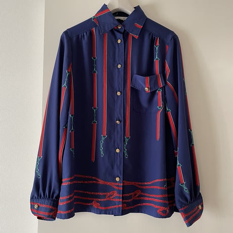 MELISA old chain blouse　/F066