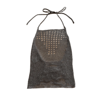 Knitting　Halter neck camisole /F116