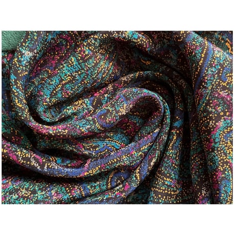 USA Vintage 80”s Anthony Sicari ペイズリートップス  /F029