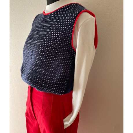 Vintage Knit Vest /F162
