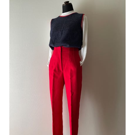 Vintage Knit Vest /F162