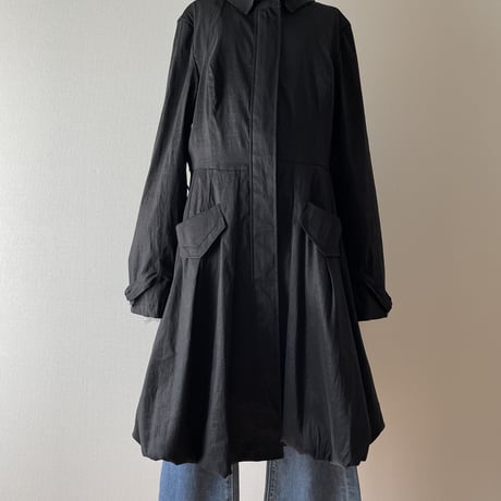 GILANI balloon zip up  coat  /F184