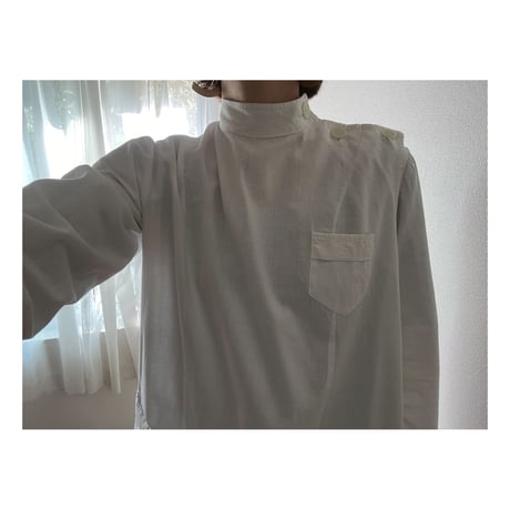 vintage medical shirt  /F031