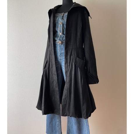 GILANI balloon zip up  coat  /F184