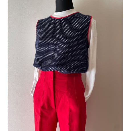 Vintage Knit Vest /F162