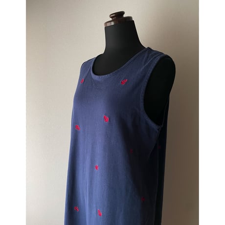 THE QUACKER FACTORY anchor cotton  dress /F122