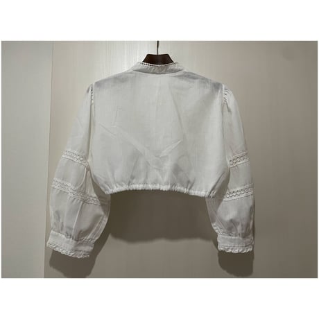 stand collar Tyrolean short shirt　/F097