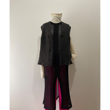 OSKA VIRGIN WOOL VEST /F226