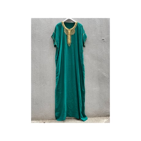 vintage ethnic  long dress    /F002