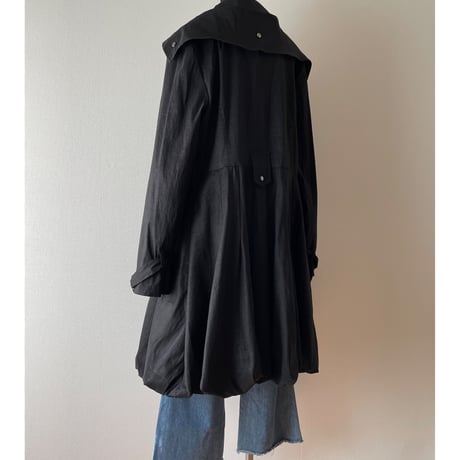 GILANI balloon zip up  coat  /F184