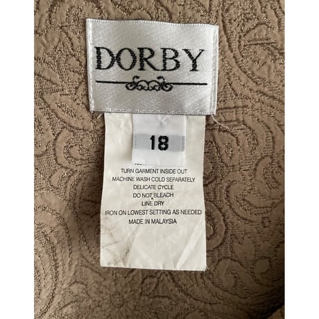 DORBY jacquard big collar jacket/F244