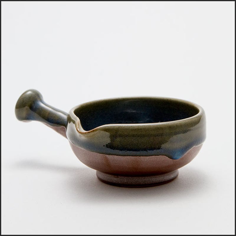 秋田の焼物 楢岡焼 納豆鉢 | 角館桜皮細工センター