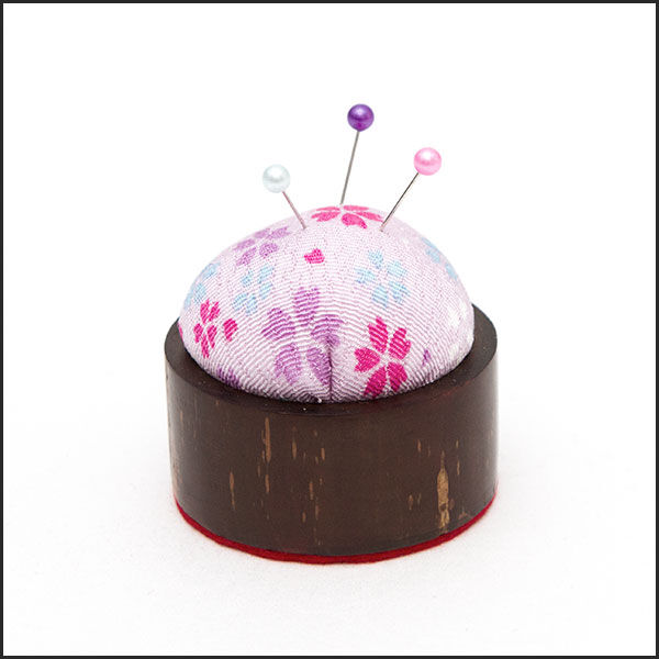 角館のかばい細工　桜皮細工 桜皮細工 総皮茶筒 螺鈿桜大（樺細工） : 角館桜皮細工センター