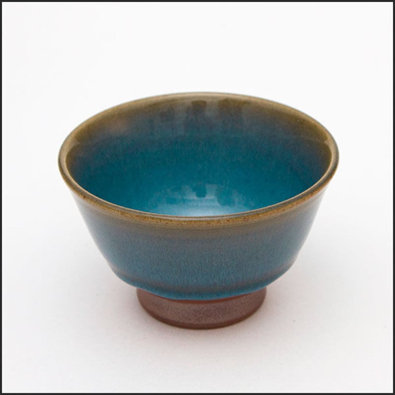 秋田の焼物 楢岡焼 ご飯茶碗 大 | 角館桜皮細工センター