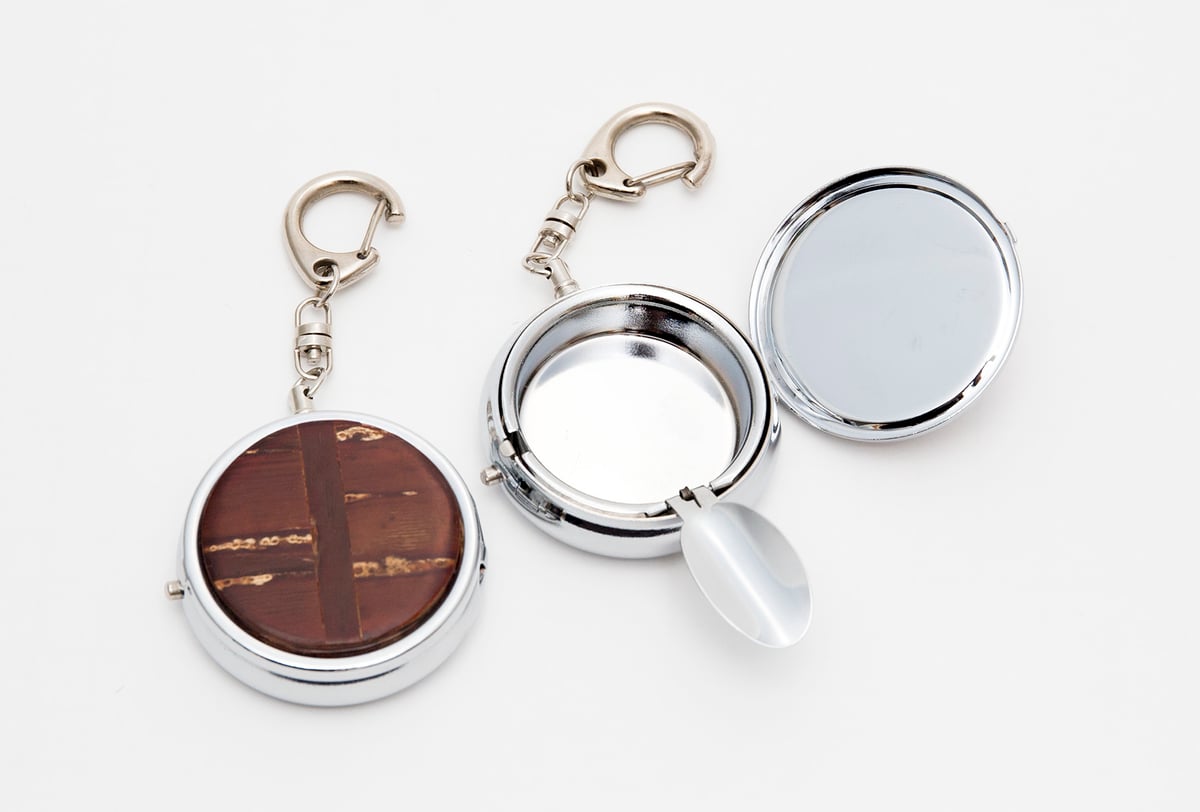 桜皮細工　灰皿 桜皮細工 携帯灰皿 | 角館桜皮細工センター