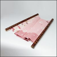 桜皮細工 総皮茶筒 らでん平桜と茶さじセット（樺細工） | 角館桜皮