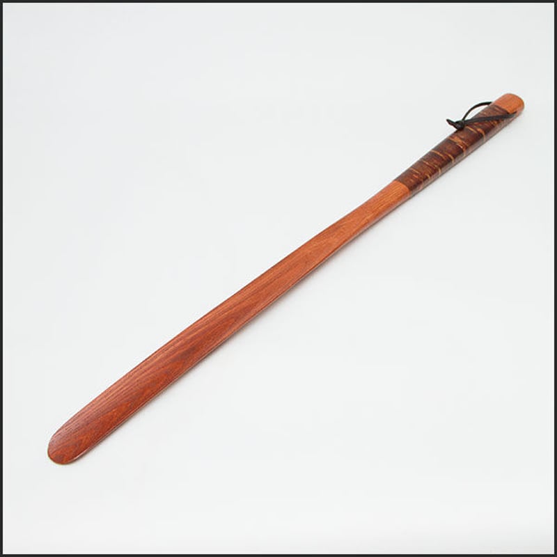 桜皮細工 長靴べら けやき（樺細工） | 角館桜皮細工センター