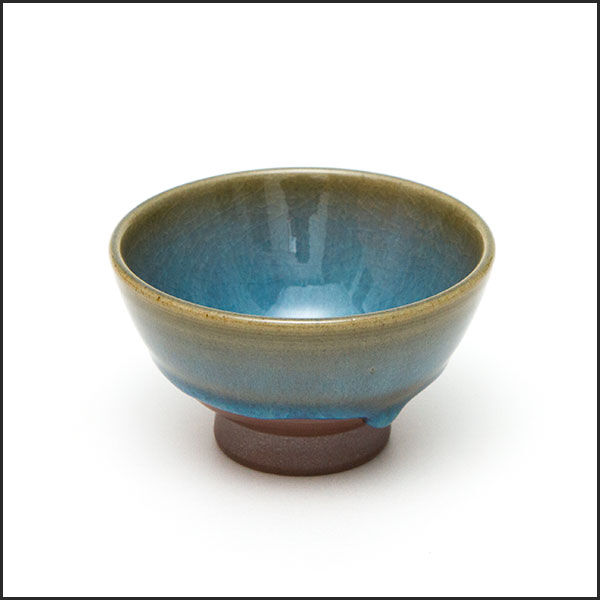 秋田の焼物 楢岡焼 ご飯茶碗 小 | 角館桜皮細工センター