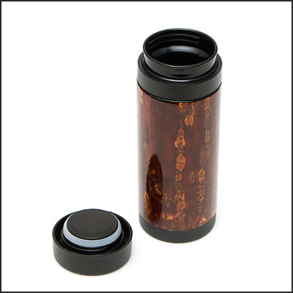 桜皮細工 さくらボトル 200ml（樺細工） | 角館桜皮細工（樺細工