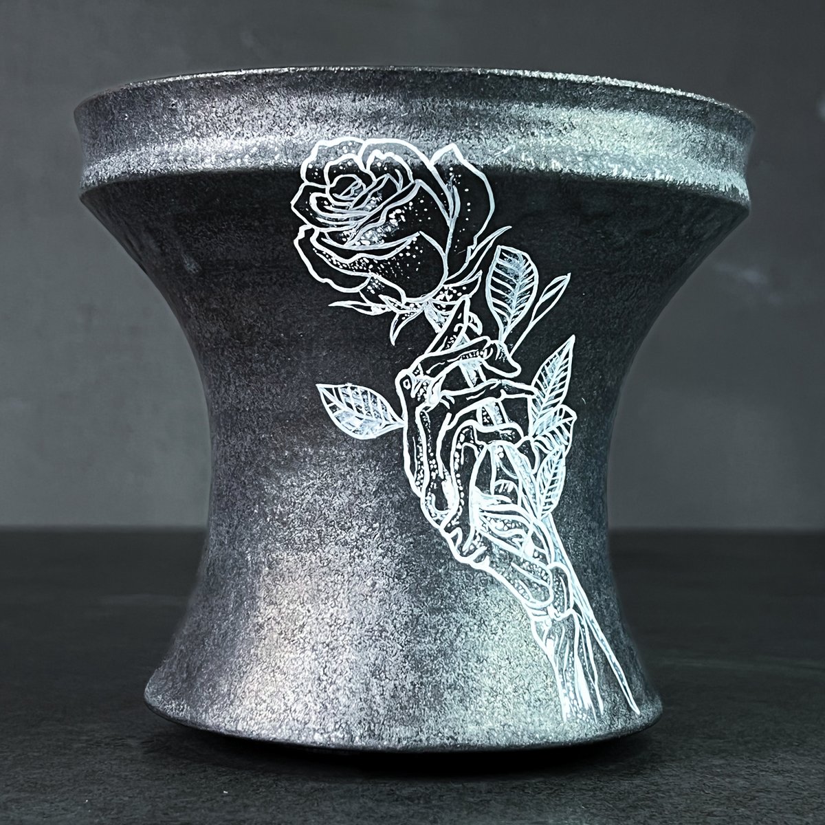 ART POT 'Rose' [ HIGH TYPE φ15cm ] | N PLANTS