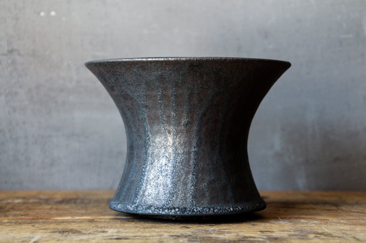 N/OH ノウ　グデア　PRIMITIVE POT S　鉢　リッチブラック N/OH ノウ グデア PRIMITIVE POT S 鉢 リッチブラック N/OH ノウ