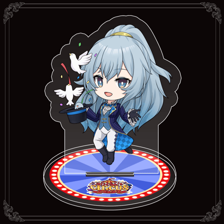【みりくるん’s CIRCUS グッズ】リクム サーカス風ミニキャラアクリルスタンド