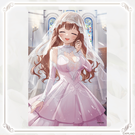 【APPLANDジューンブライド2025グッズ】A4キャラファイングラフ+ポストカード(スペシャル版)セット