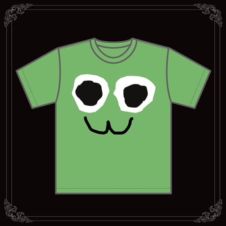 ピーマンくんなりきりTシャツ(緑ピーマンくん)