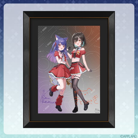 【事後受注販売 星々の共鳴】A3キャラファイングラフ